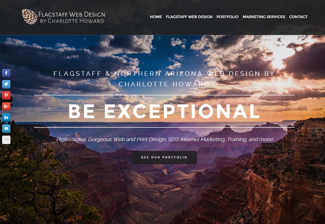 Flagstaff Websites: Responsive web design, WordPress, Graphic design